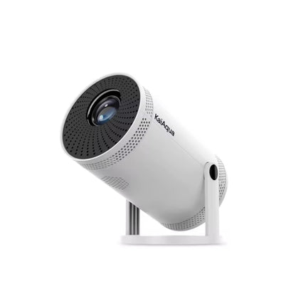 4K Taşınabilir 720P Projektör 260ANSI Lümen 180 ° Ev Sineması Döndürün, Mükemmel Noel Hediyesi, Wifi6